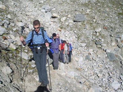 003-Auf dem Weg zur alten Olperer Huette